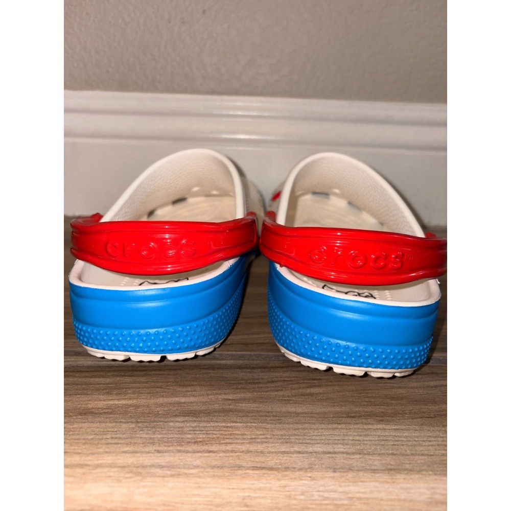 Crocs Hello Kitty Classic Clog Womens White Red Bow 50th Anniversary M 7/ W 9 - Picture 3 of 7